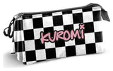 Sanrio Triple Federmäppchen Kuromi Black & White