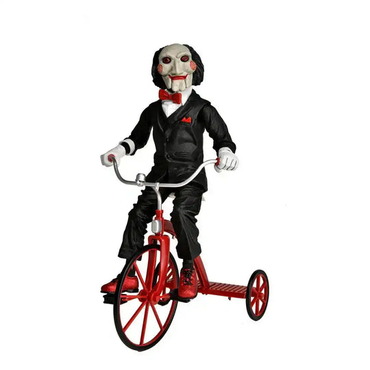 Saw Actionfigur mit Sound Billy mit Dreirad 30 cm - Smalltinytoystore
