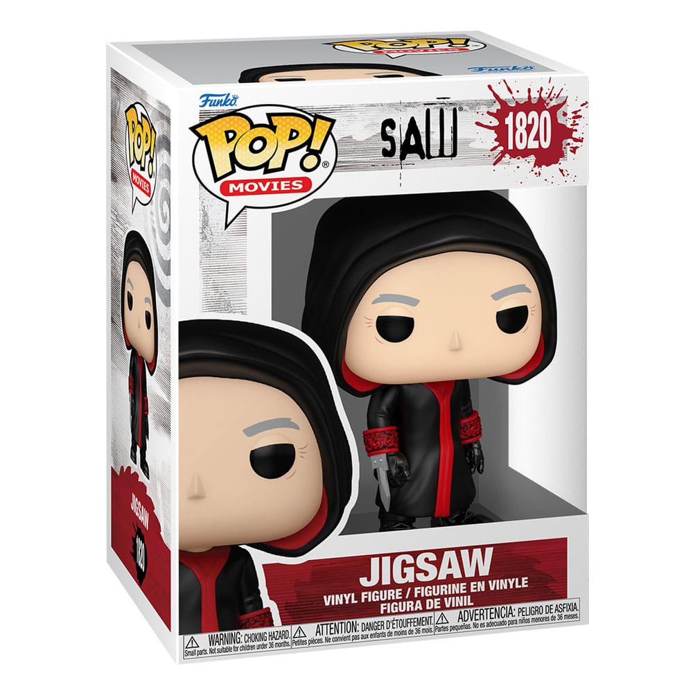 Saw POP! Movies Vinyl Figur Jigsaw with Chase 9 cm Sortiment (6) - Smalltinytoystore