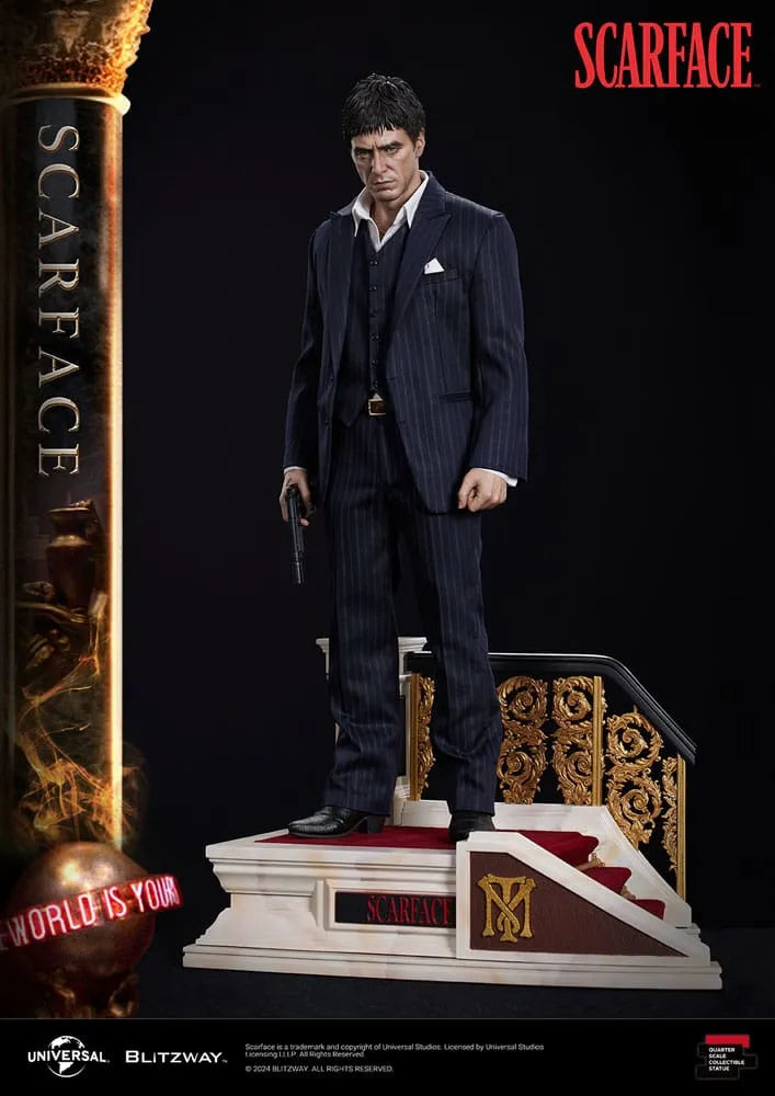 Scarface Superb Scale Statue 1/4 Tony Montana 53 cm - Smalltinytoystore