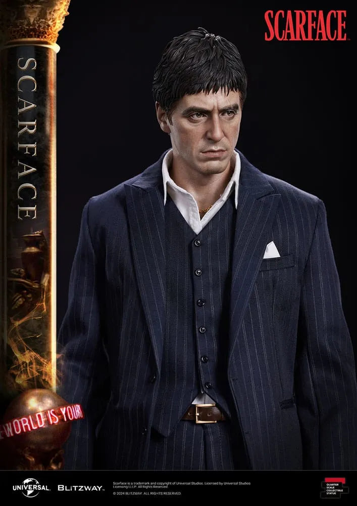 Scarface Superb Scale Statue 1/4 Tony Montana 53 cm - Smalltinytoystore