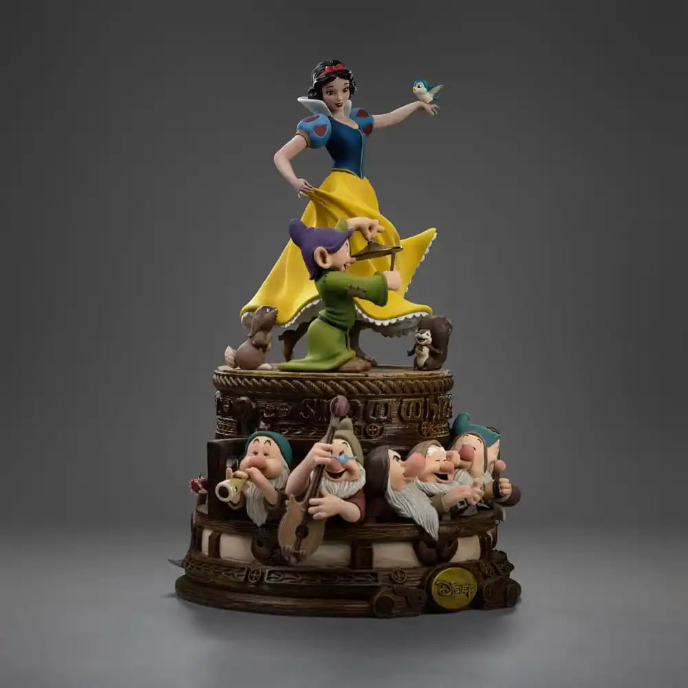 Schneewittchen und die sieben Zwerge Art Scale Statue 1/10 Snow White and Dopey Deluxe Edition 21 cm - Smalltinytoystore