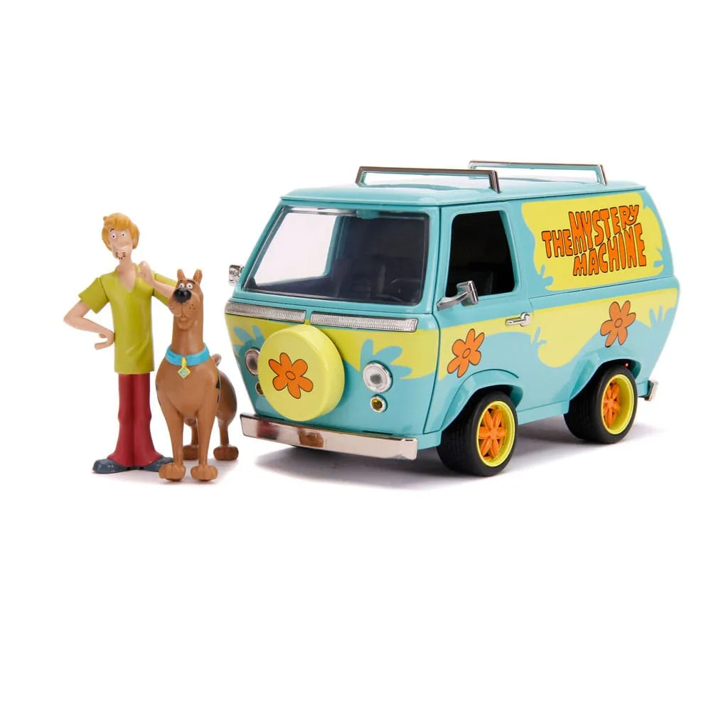 Scooby-Doo Diecast Modell 1/24 Mystery Van - Smalltinytoystore