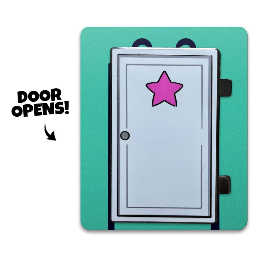 Scott Pilgrim Ansteck-Pin Door Swinging 5 cm - Smalltinytoystore