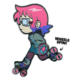 Scott Pilgrim Ansteck-Pin Ramona Skating 5 cm - Smalltinytoystore