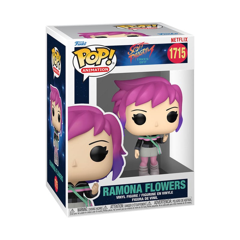 Scott Pilgrim POP! TV Vinyl Figur Ramona Flowers 9 cm - Smalltinytoystore