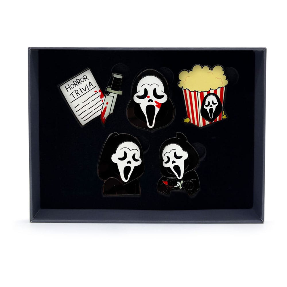 Scream Ansteck-Pins Set Ver. 2 3 cm (6) - Smalltinytoystore