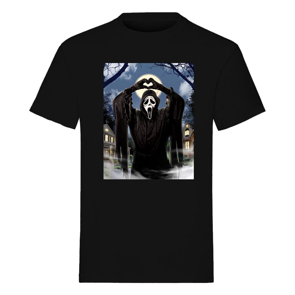 Scream - Schrei! T-Shirt Ghost Face Hearts Größe L - Smalltinytoystore