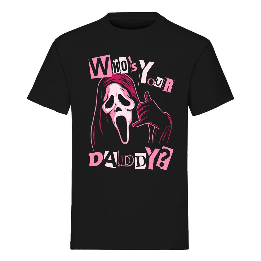 Scream - Schrei! T-Shirt Ghost Face Who's Your Daddy Größe S - Smalltinytoystore