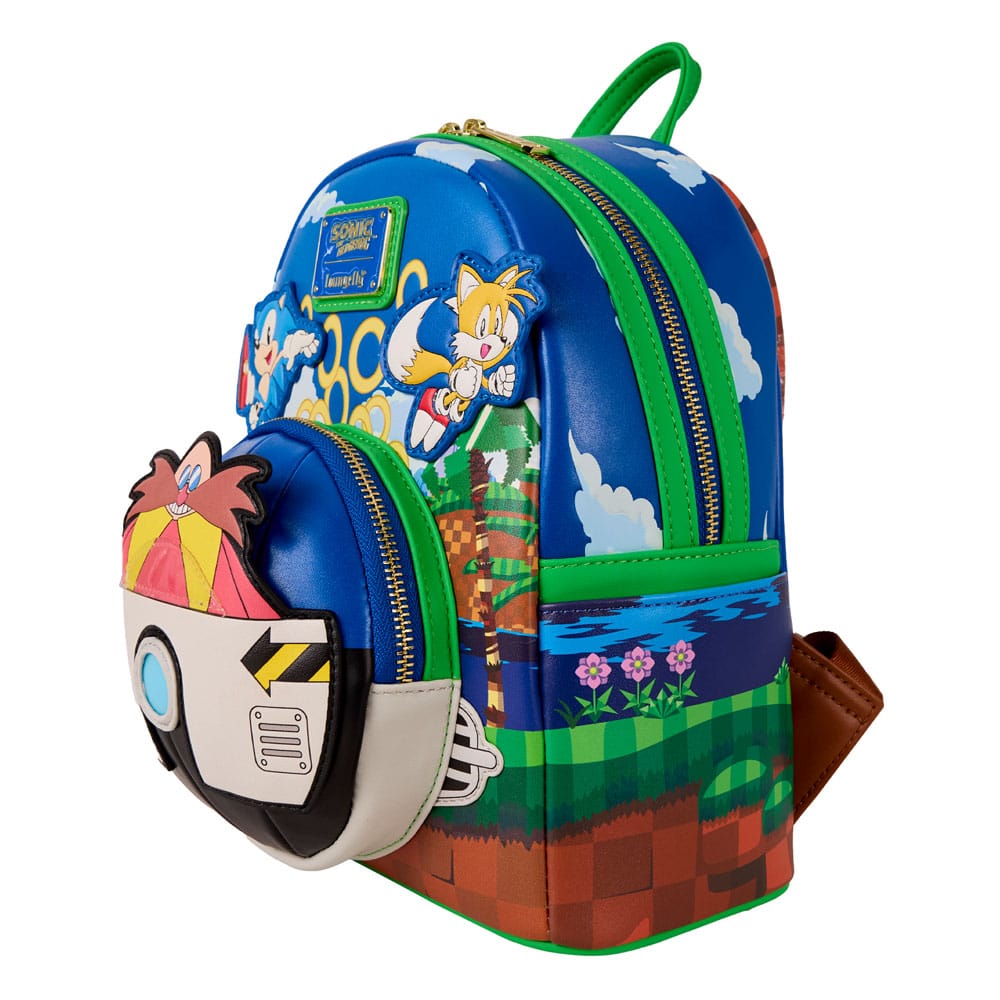 Sega by Loungefly Mini Rucksack Sonic - The Hedgehog - Smalltinytoystore
