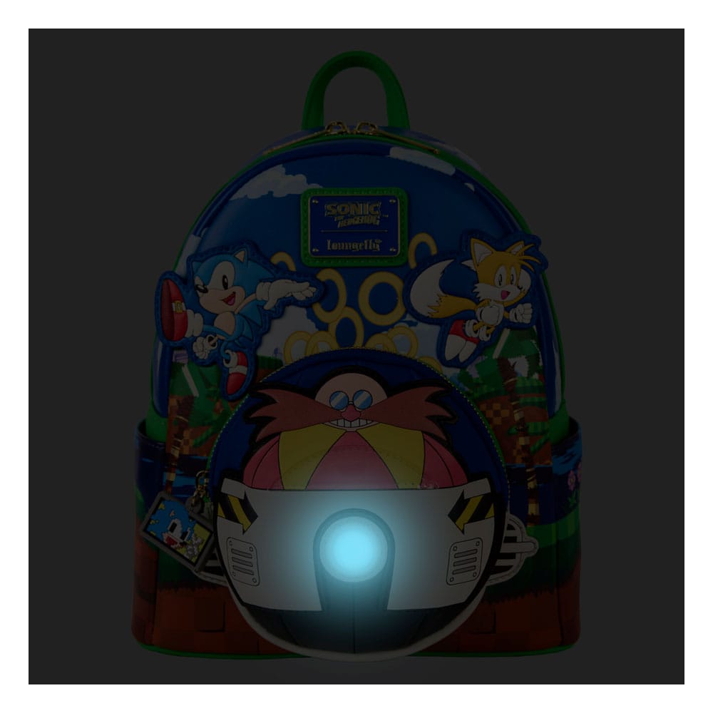 Sega by Loungefly Mini Rucksack Sonic - The Hedgehog - Smalltinytoystore