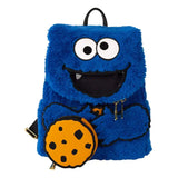Sesamstraße by Loungefly Plush Mini Rucksack Cookie Monster - Smalltinytoystore