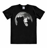 Sesamstraße Easy Fit T-Shirt Cookie Monster - Moon Größe L - Smalltinytoystore