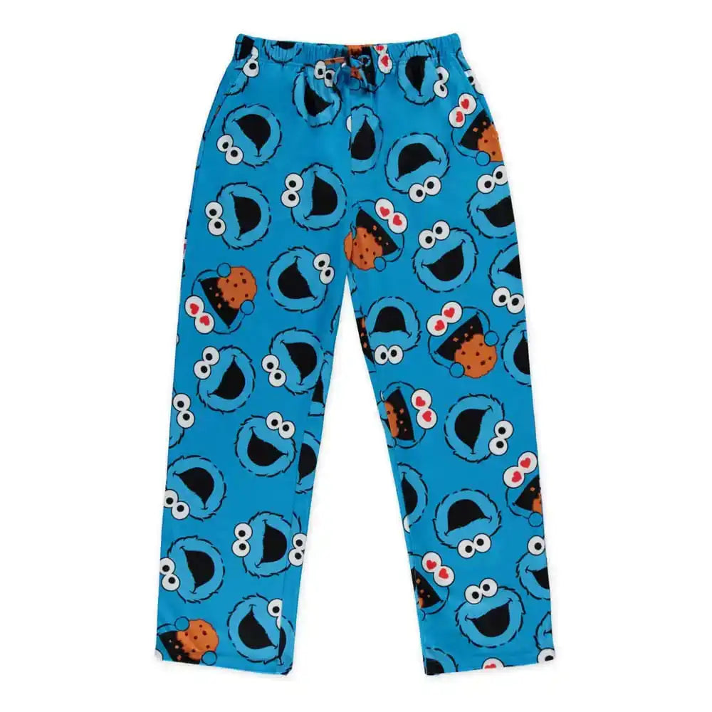Sesamstraße Jerseyhose Cookie Monster Größe S - Smalltinytoystore