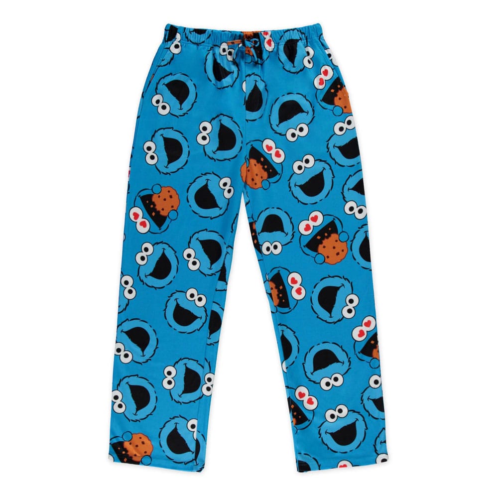 Sesamstraße Jerseyhose Cookie Monster Größe XL - Smalltinytoystore