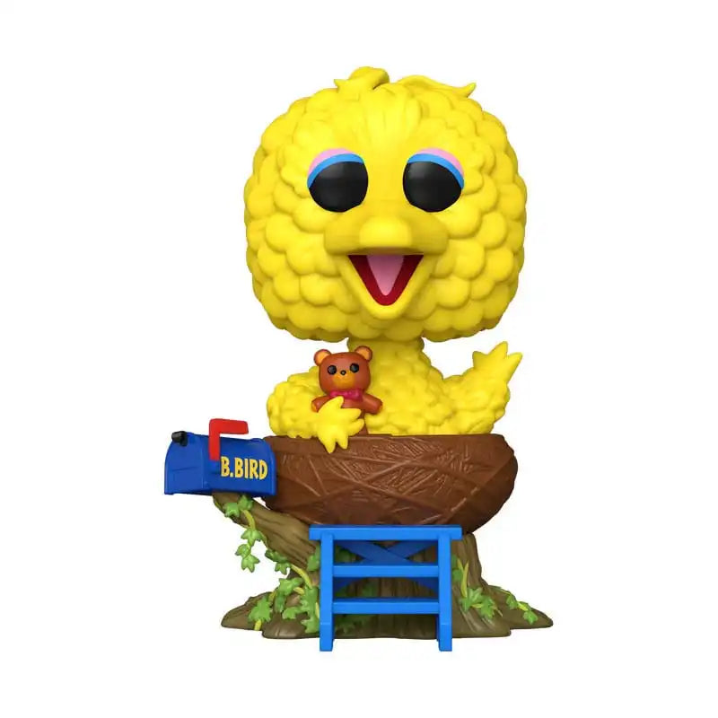 Sesamstraße POP! Deluxe Vinyl Figur Big Bird in Nest 17 cm - Smalltinytoystore