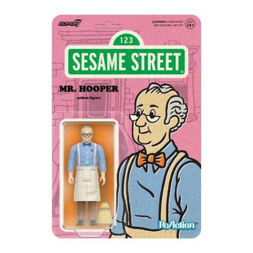 Sesamstraße ReAction Actionfigur Wave 03 Mr. Hooper 10 cm - Smalltinytoystore