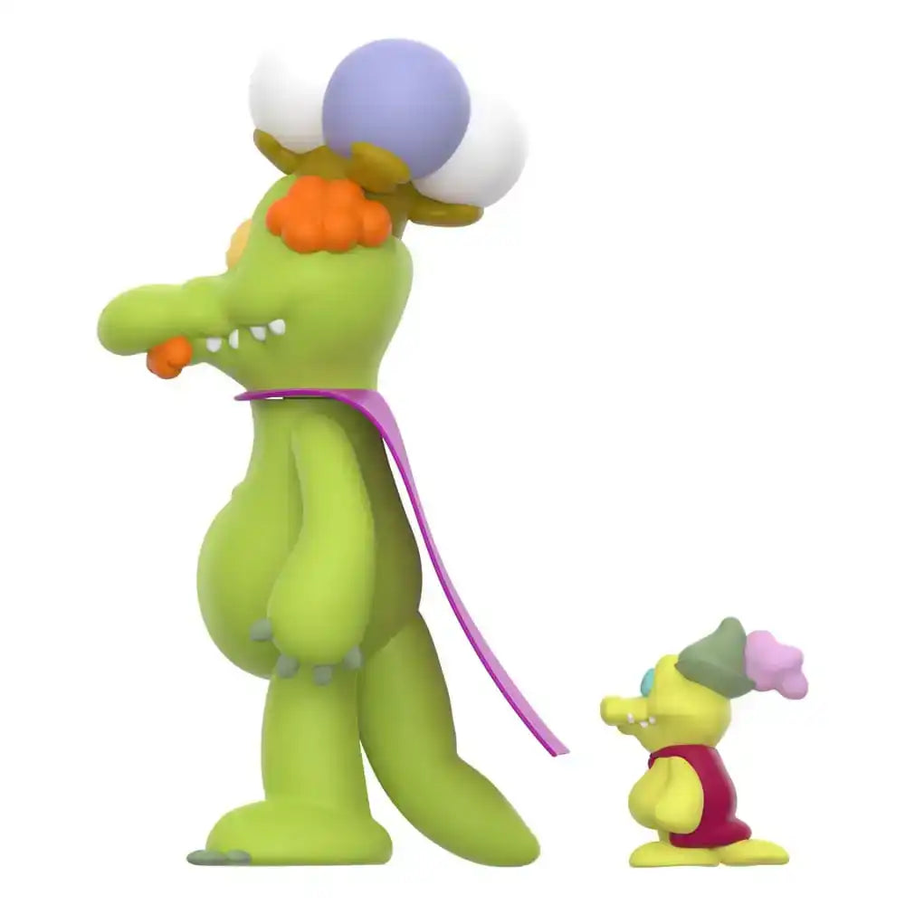 Sesamstraße ReAction Actionfigur Wave 04 Alligator King & 7th Son 10 cm - Smalltinytoystore