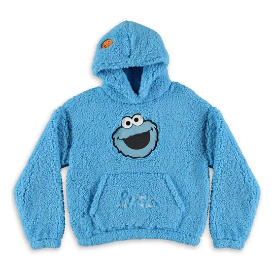 Sesamstraße Teddy Kapuzenpullover Krümelmonster Größe L - Smalltinytoystore