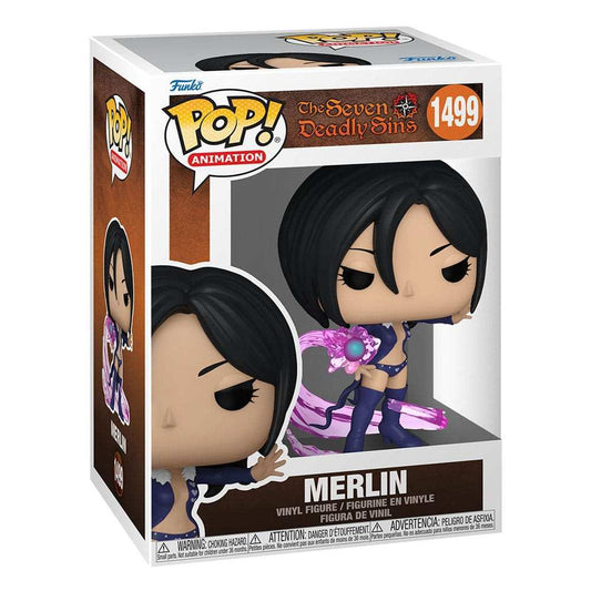 Seven Deadly Sins Pop! Animation Vinyl Figur Merlin 9 cm - Smalltinytoystore