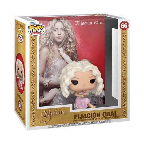Shakira POP! Albums Vinyl Figur O. Fixation Vol. 1 9 cm - Smalltinytoystore