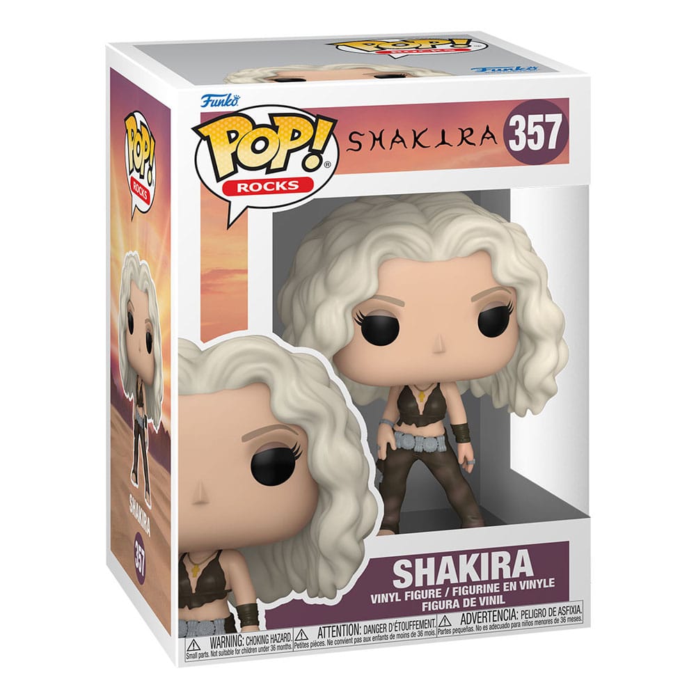 Shakira POP! Rocks Vinyl Figur Wherever/Whenever 9 cm - Smalltinytoystore