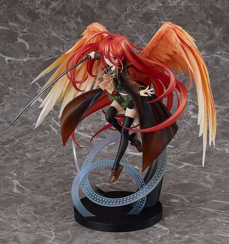 Shakugan no Shana PVC Statue 1/7 The Flame-Haired Burning-Eyed Hunter Shana 25 cm - Smalltinytoystore