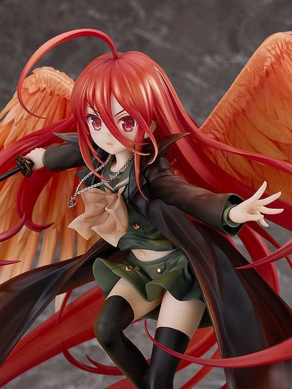Shakugan no Shana PVC Statue 1/7 The Flame-Haired Burning-Eyed Hunter Shana 25 cm - Smalltinytoystore