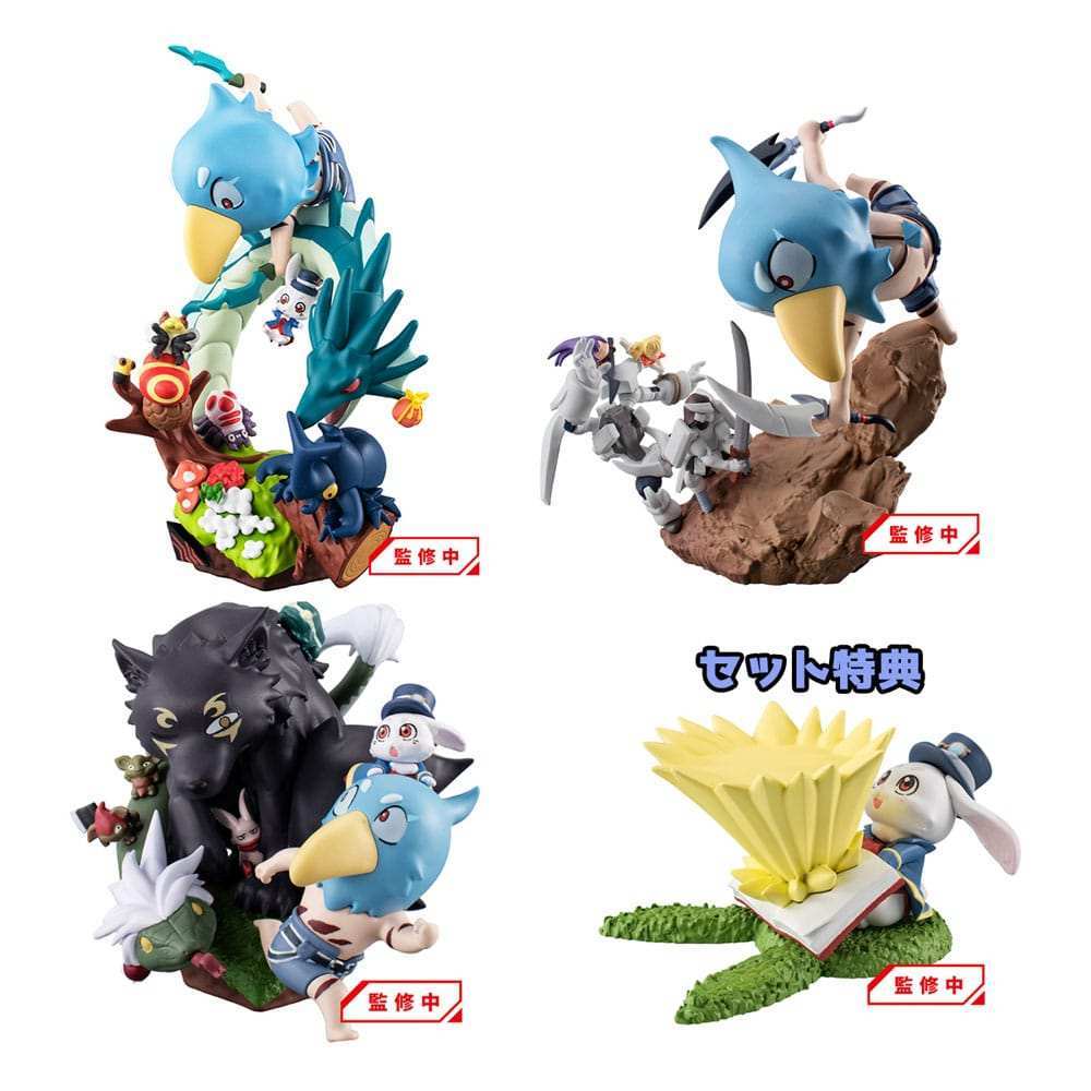 Shangri-La Frontier Petitrama EX Series Sammelfiguren 3er-Pack Shangri-La Frontier vs Monster Diorama Collection Set 11 cm (with gift) - Smalltinytoystore