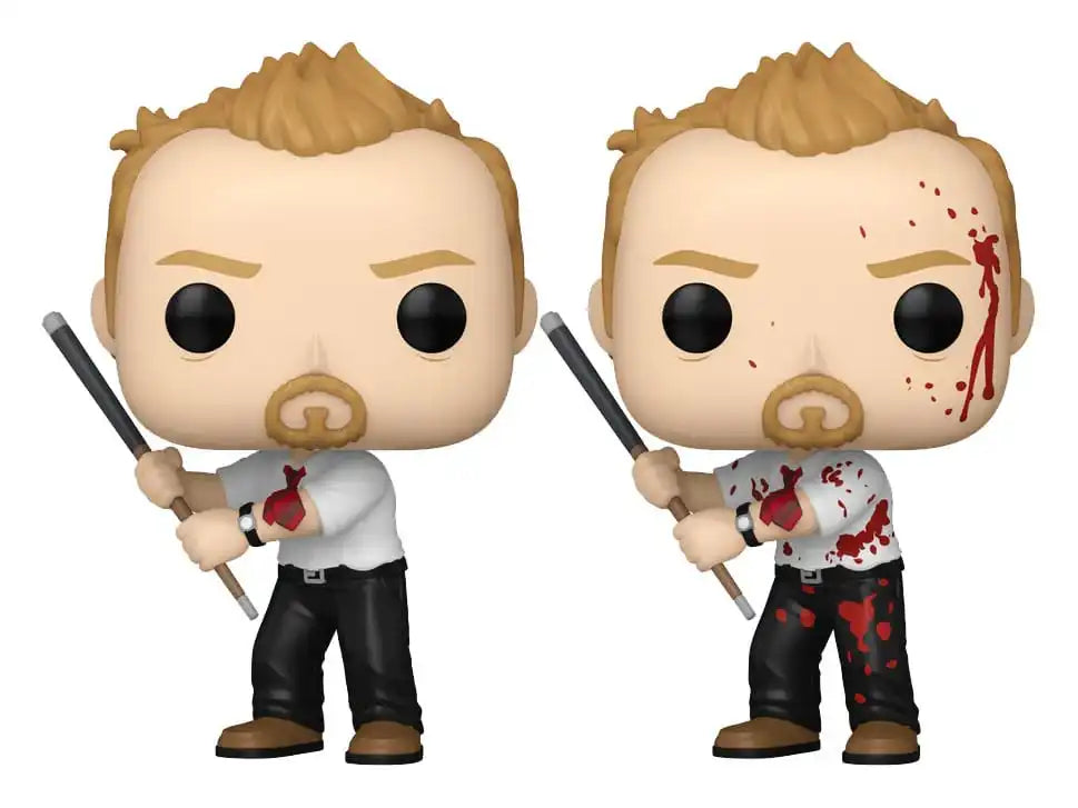 Shaun of the Dead POP! Animation Vinyl Figur Shaun w/CH(BD) 9 cm Sortiment (6) - Smalltinytoystore