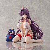 Shinobi Master Senran Kagura: New Link PVC Statue 1/4 Murasaki: Sexy Nurse Ver. 23 cm - Smalltinytoystore