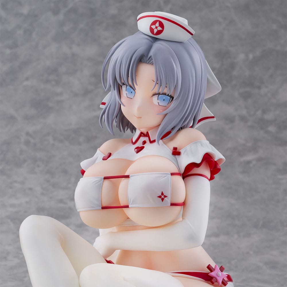 Shinobi Master Senran Kagura: New Link PVC Statue 1/4 Yumi: Sexy Nurse Ver. 20 cm - Smalltinytoystore