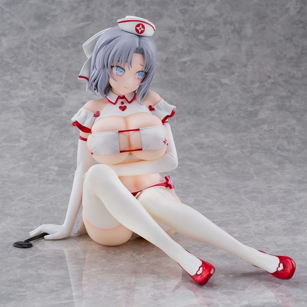 Shinobi Master Senran Kagura: New Link PVC Statue 1/4 Yumi: Sexy Nurse Ver. 20 cm - Smalltinytoystore