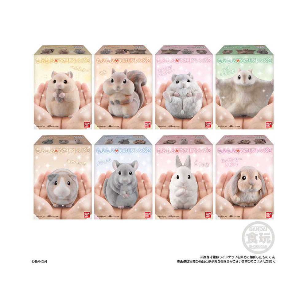 Shokugan: Mofu Mofu Actionfigur Tenori Friends 2 Blind Box 6 cm - Smalltinytoystore