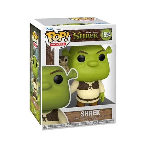 Shrek POP! Movies Vinyl Figur 30th Anniversary Shrek w/Snake 9 cm - Smalltinytoystore