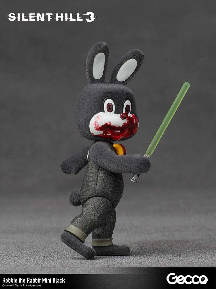Silent Hill 3 Mini Actionfigur Robbie the Rabbit Mini Black Version 10 cm - Smalltinytoystore