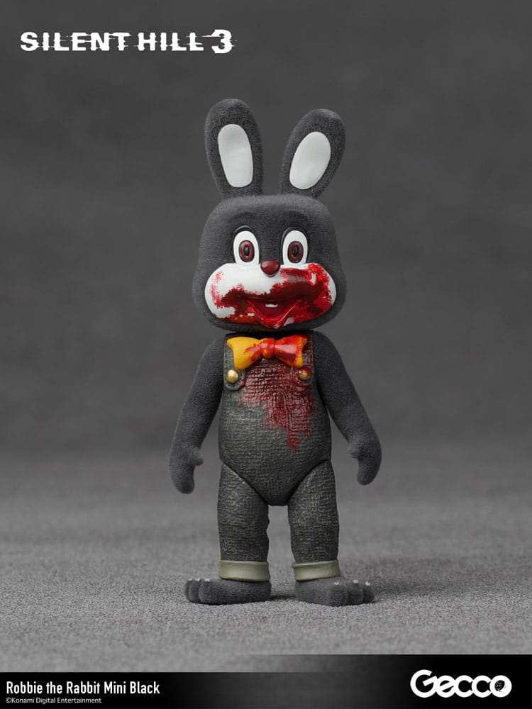 Silent Hill 3 Mini Actionfigur Robbie the Rabbit Mini Black Version 10 cm - Smalltinytoystore