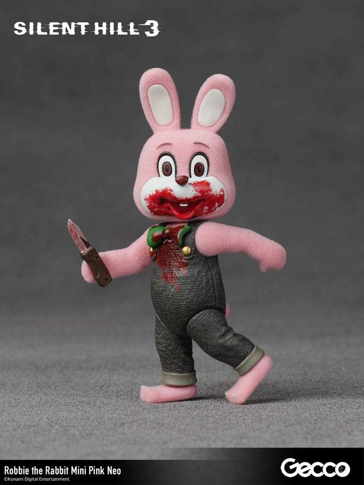 Silent Hill 3 Mini Actionfigur Robbie the Rabbit Mini Pink Neo Version 10 cm - Smalltinytoystore