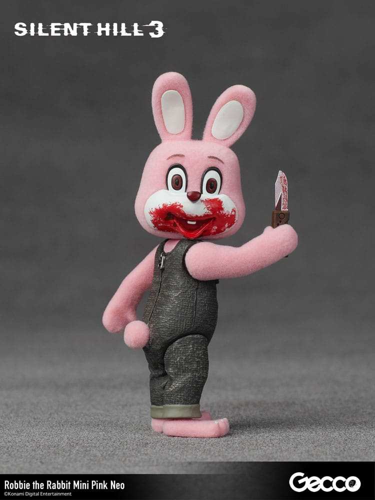 Silent Hill 3 Mini Actionfigur Robbie the Rabbit Mini Pink Neo Version 10 cm - Smalltinytoystore