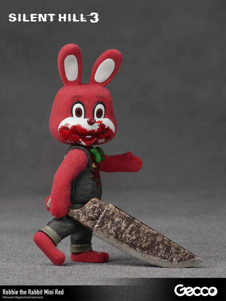 Silent Hill 3 Mini Actionfigur Robbie the Rabbit Mini Red Version 10 cm - Smalltinytoystore