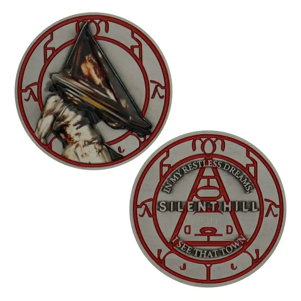 Silent Hill Sammelmünze Pyramid Head Limited Edition - Smalltinytoystore