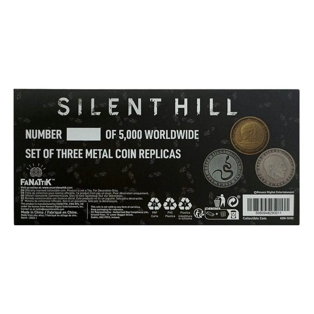 Silent Hill Sammelmünzen 3er-Pack - Smalltinytoystore