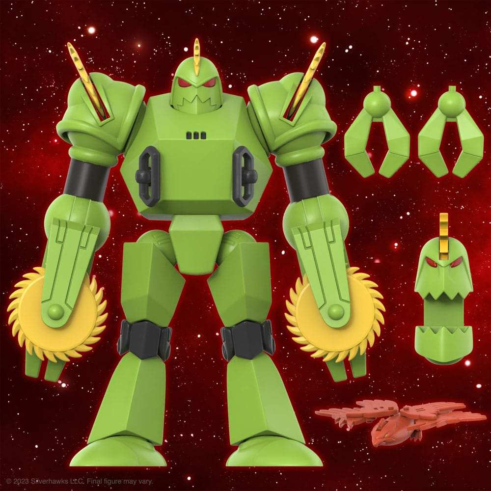 SilverHawks Ultimates Actionfigur Buzz-Saw (Toy Version) 18 cm - Smalltinytoystore