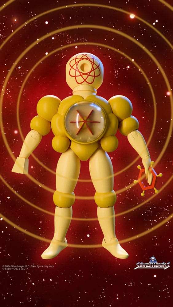 SilverHawks Ultimates Actionfigur Mo-Lec-U-Lar (Toy Version) 18 cm - Smalltinytoystore