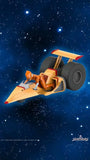 SilverHawks Ultimates Fahrzeug Wave 5 Space Racer 18 cm - Smalltinytoystore