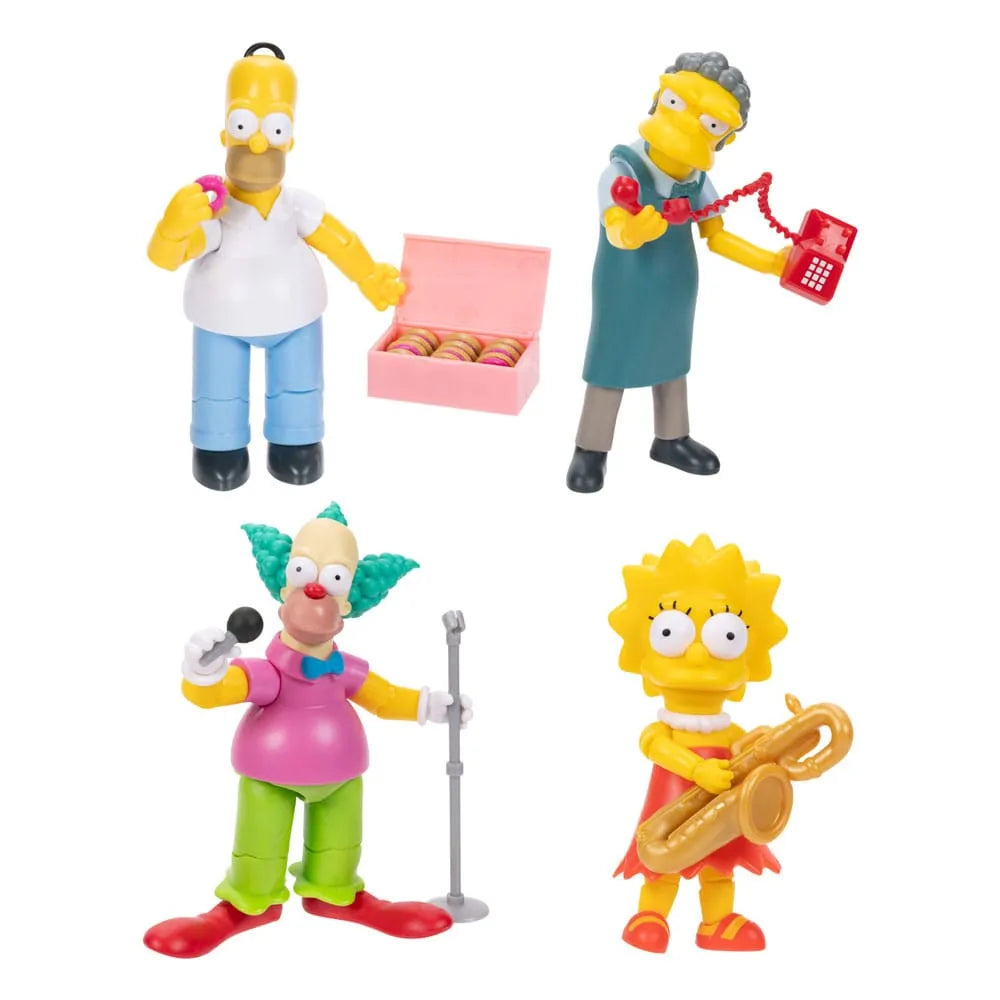Simpsons Actionfiguren Wave 2 13 cm Sortiment (6) - Smalltinytoystore