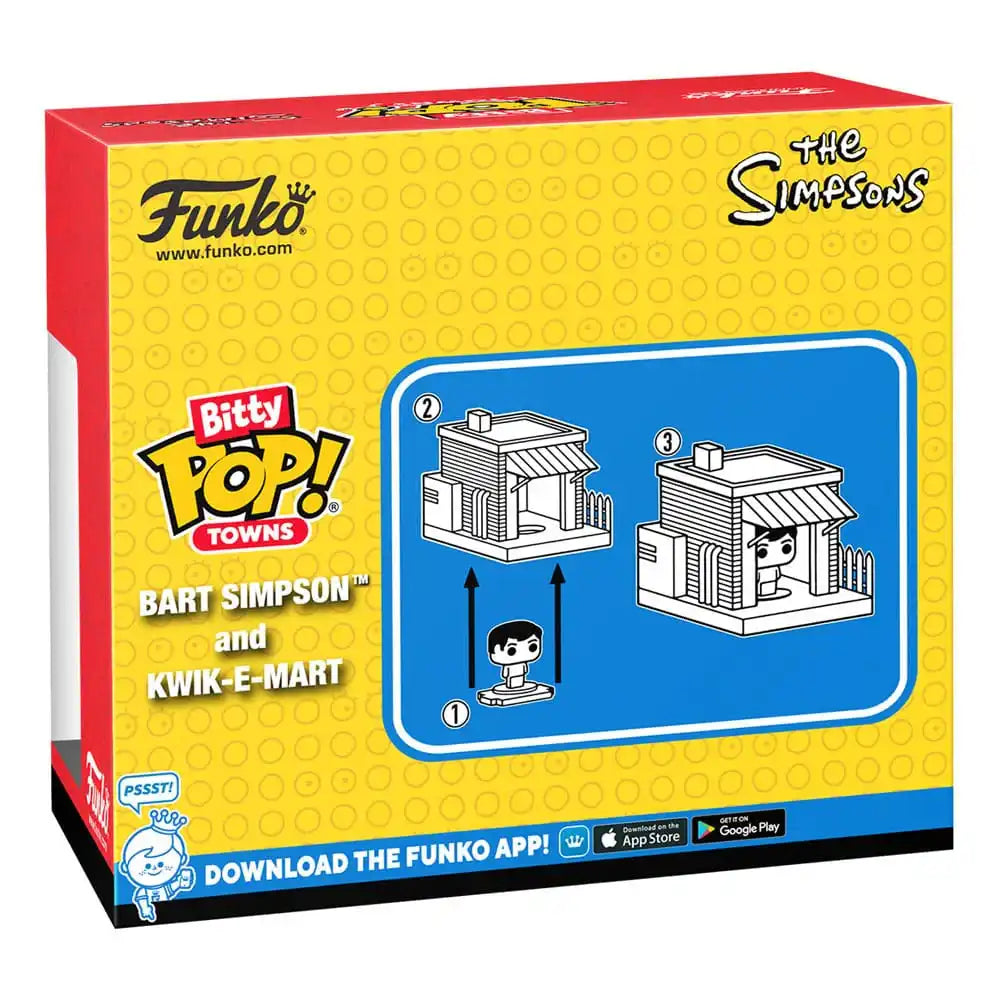 Simpsons Bitty POP! Town Vinyl Figur Kwik-E-Mart - Smalltinytoystore
