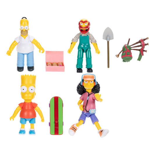 Simpsons Minifiguren Wave 1 13 cm Sortiment (6) - Smalltinytoystore