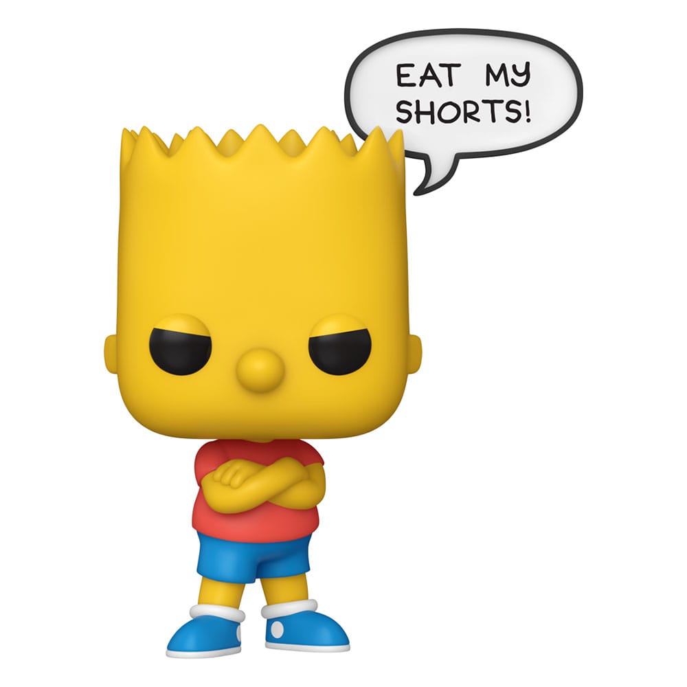 Simpsons POP! Sayings Vinyl Figur Bart 9 cm - Smalltinytoystore