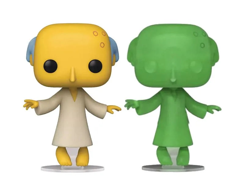 Simpsons Pop! Television Vinyl Figur Glowing Mr. Burns w/Chase 9 cm Sortiment (6) - Smalltinytoystore